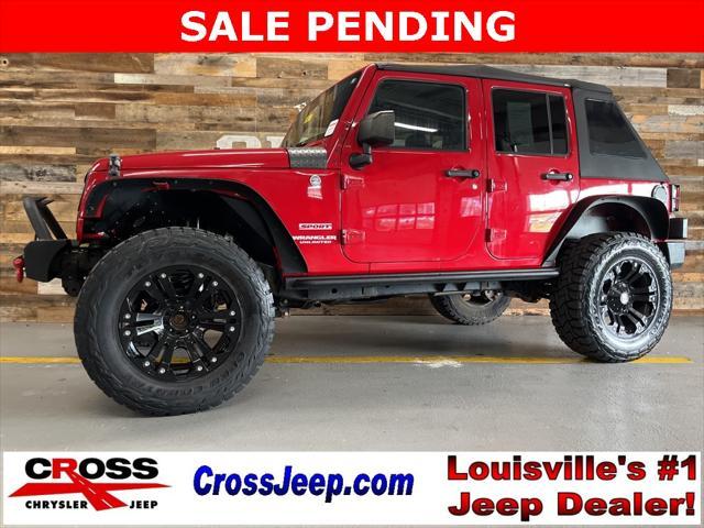 used 2012 Jeep Wrangler Unlimited car, priced at $12,500