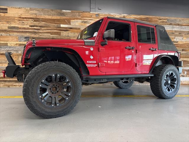used 2012 Jeep Wrangler Unlimited car, priced at $13,100