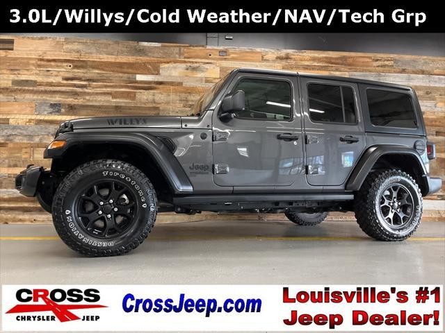 used 2022 Jeep Wrangler car, priced at $39,134