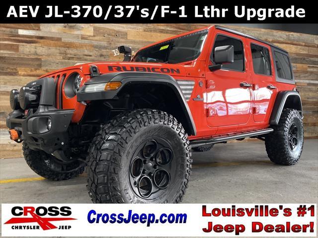 used 2020 Jeep Wrangler Unlimited car, priced at $43,700