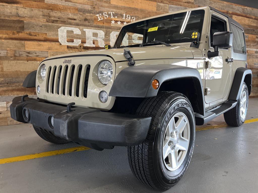 used 2018 Jeep Wrangler JK car, priced at $20,000