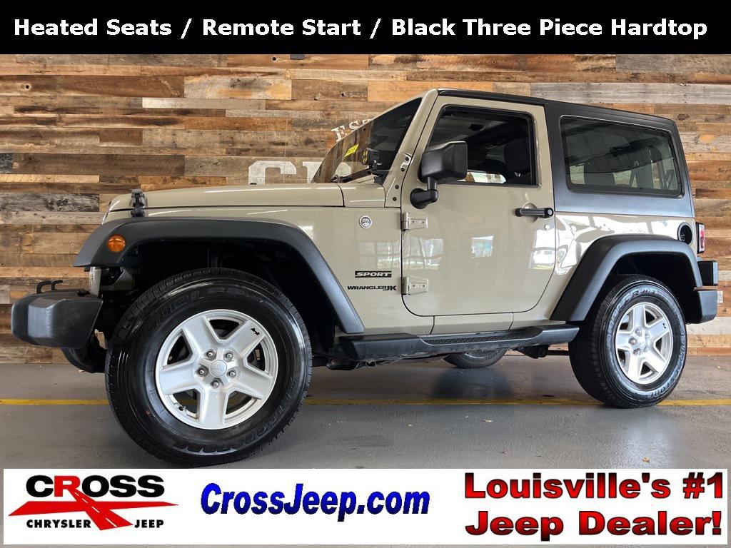 used 2018 Jeep Wrangler JK car, priced at $20,000