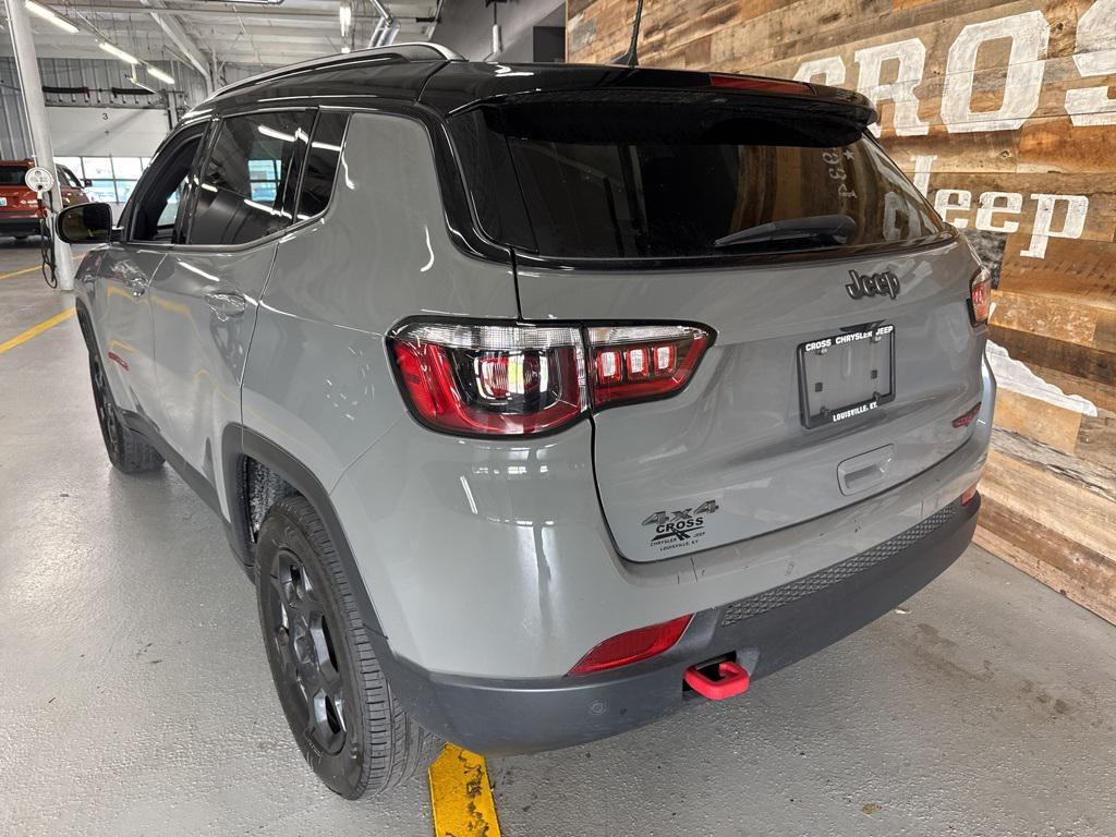 used 2023 Jeep Compass car, priced at $25,423