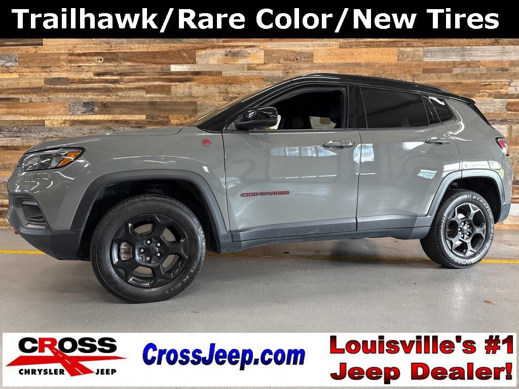 used 2023 Jeep Compass car, priced at $25,423
