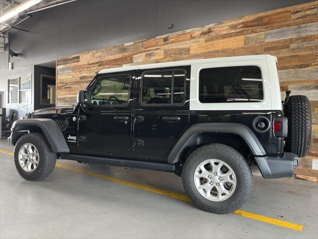 used 2021 Jeep Wrangler Unlimited car, priced at $33,000