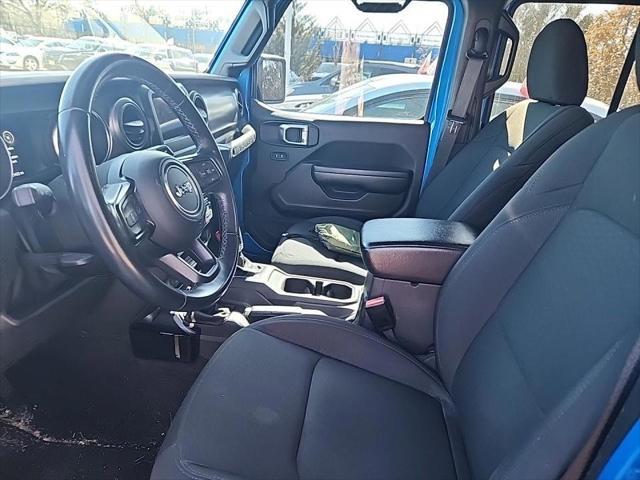 used 2021 Jeep Wrangler car, priced at $33,096