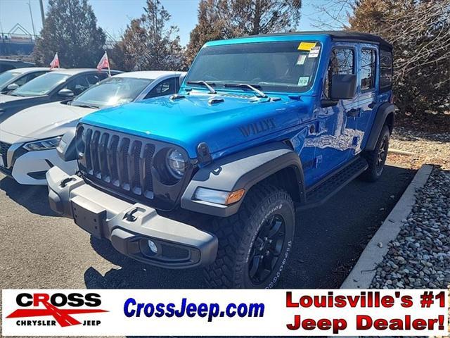 used 2021 Jeep Wrangler car, priced at $33,096