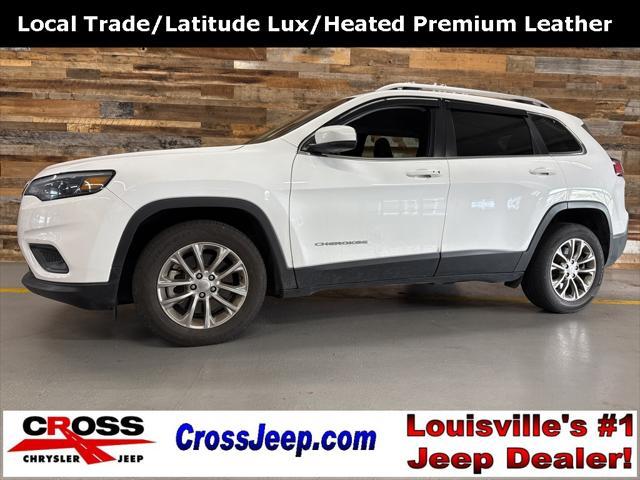 used 2021 Jeep Cherokee car, priced at $21,000
