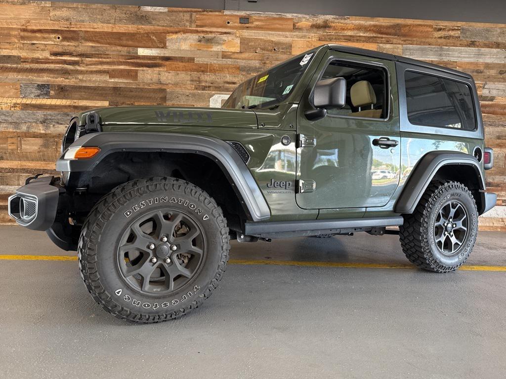 used 2021 Jeep Wrangler car, priced at $30,000