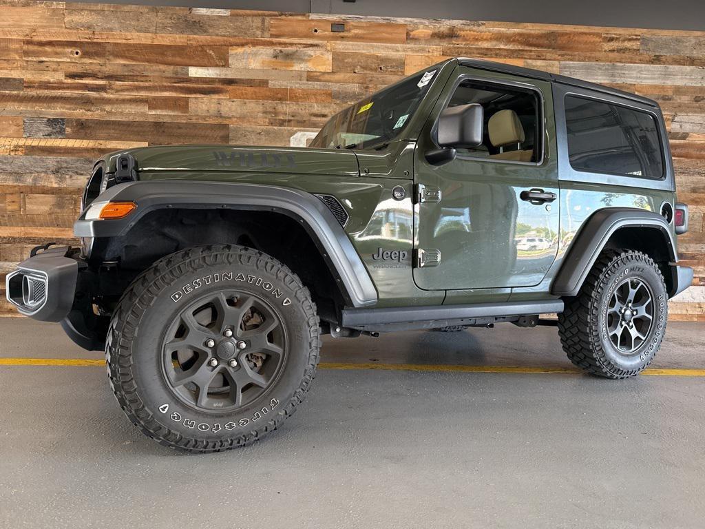 used 2021 Jeep Wrangler car, priced at $30,000