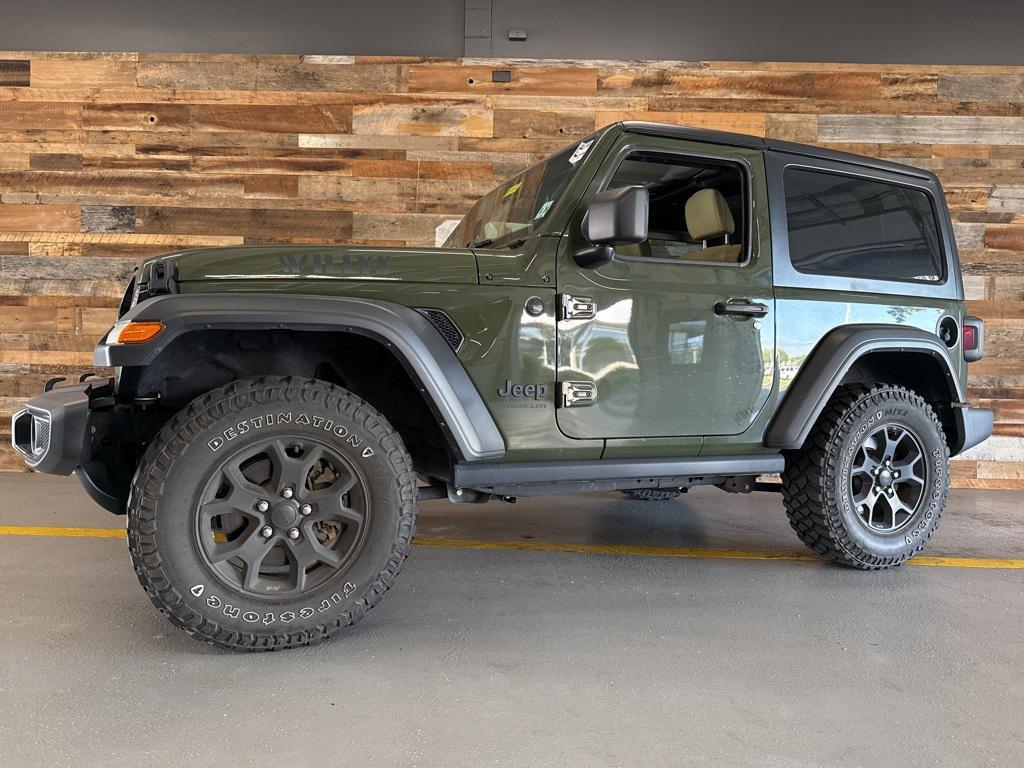 used 2021 Jeep Wrangler car, priced at $30,000