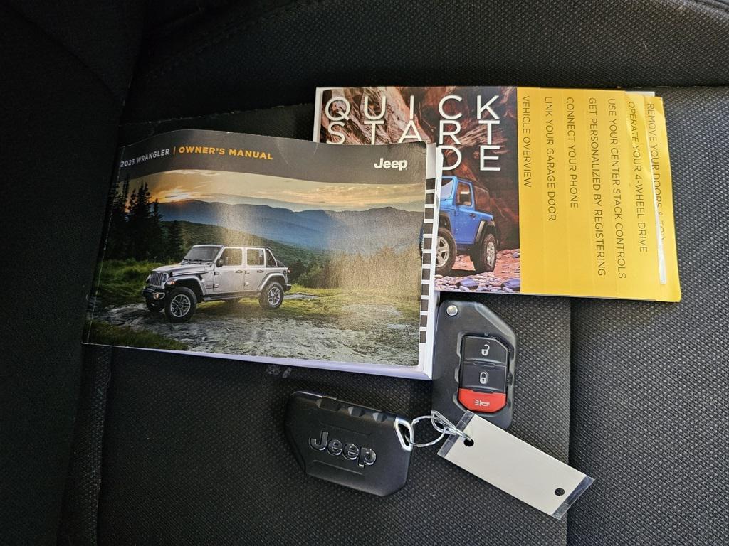 used 2023 Jeep Wrangler car, priced at $30,191