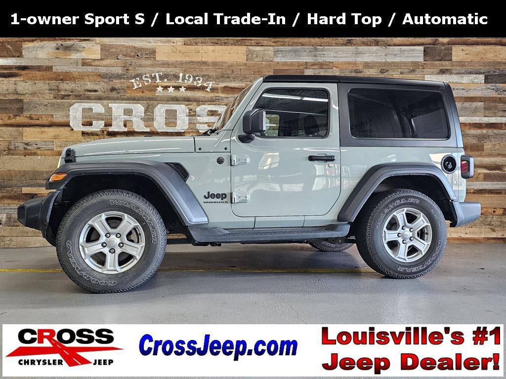 used 2023 Jeep Wrangler car, priced at $30,191