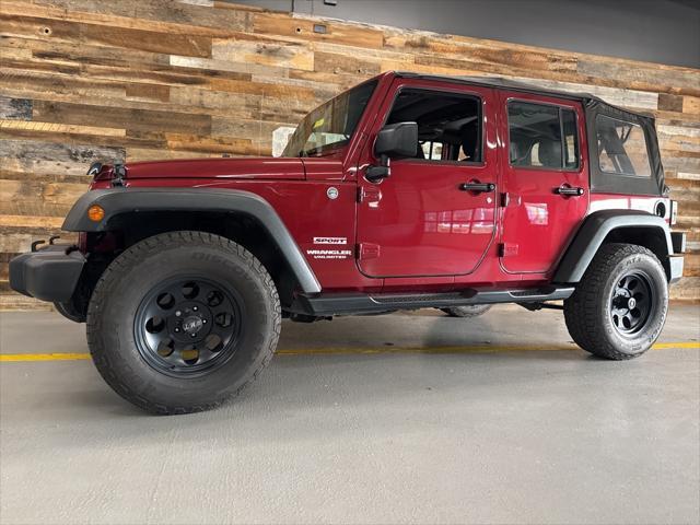 used 2013 Jeep Wrangler Unlimited car, priced at $19,165