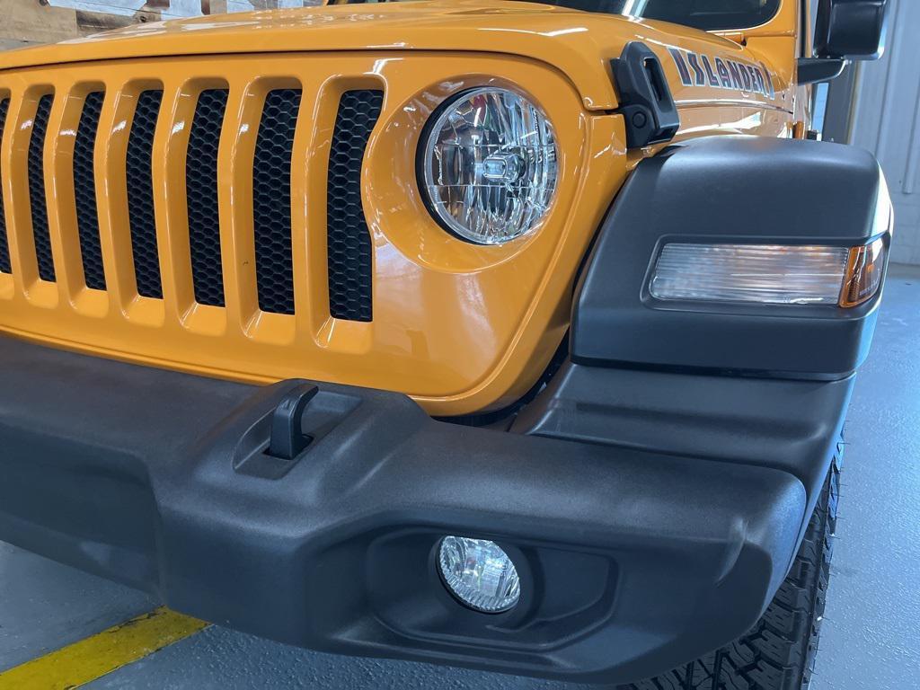 used 2021 Jeep Wrangler Unlimited car, priced at $29,524