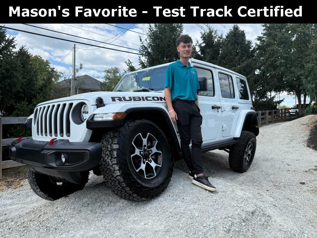 used 2022 Jeep Wrangler Unlimited car, priced at $42,301