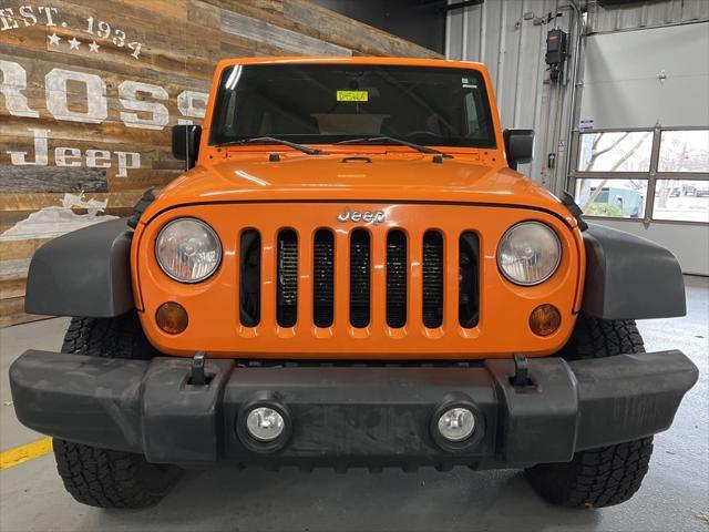 used 2012 Jeep Wrangler Unlimited car, priced at $11,400