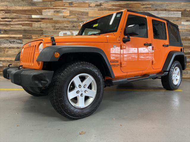 used 2012 Jeep Wrangler Unlimited car, priced at $11,400