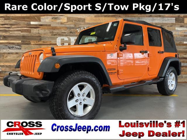 used 2012 Jeep Wrangler Unlimited car, priced at $11,400