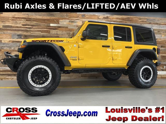 used 2019 Jeep Wrangler Unlimited car, priced at $25,500