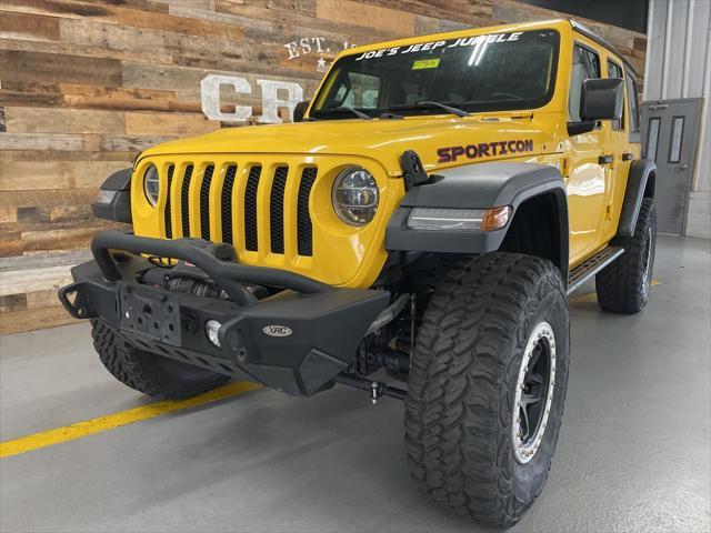 used 2019 Jeep Wrangler Unlimited car, priced at $27,500