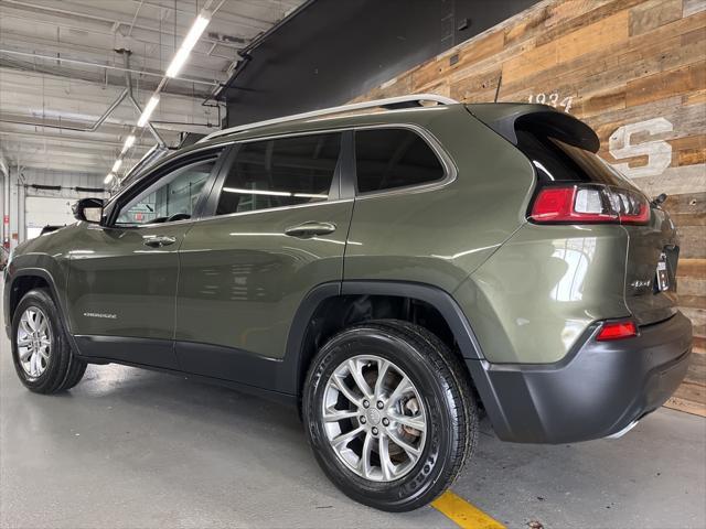 used 2021 Jeep Cherokee car, priced at $22,373