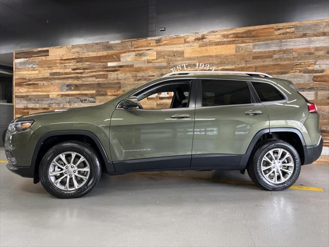 used 2021 Jeep Cherokee car, priced at $22,373