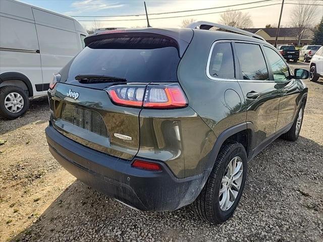 used 2021 Jeep Cherokee car, priced at $22,491