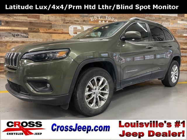 used 2021 Jeep Cherokee car, priced at $22,491