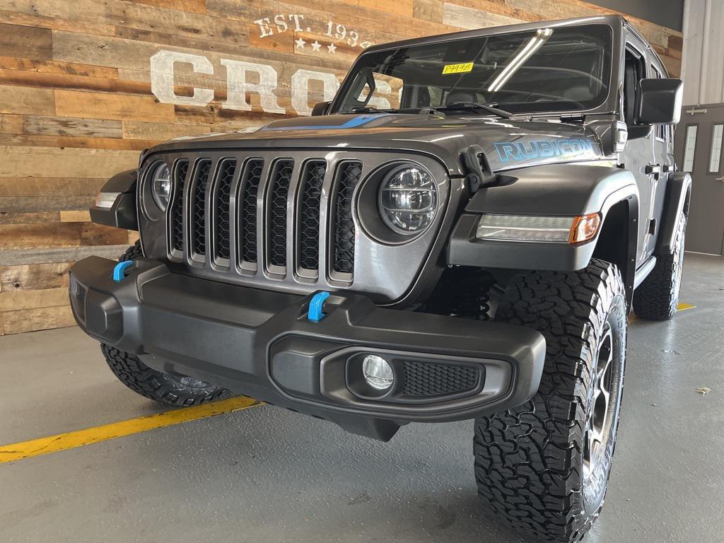 used 2022 Jeep Wrangler Unlimited 4xe car, priced at $35,273