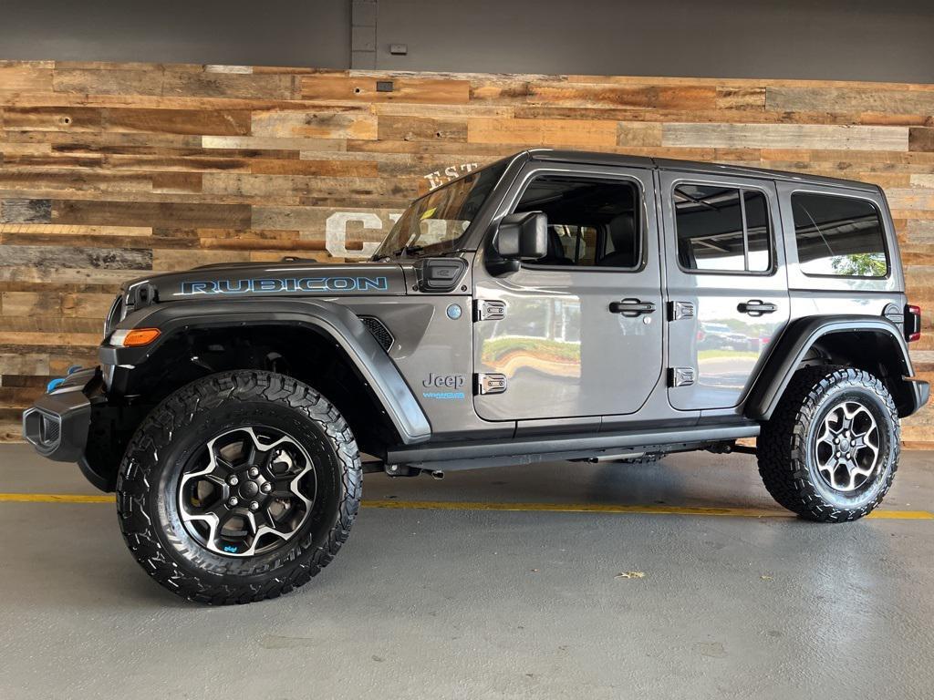 used 2022 Jeep Wrangler Unlimited 4xe car, priced at $35,273