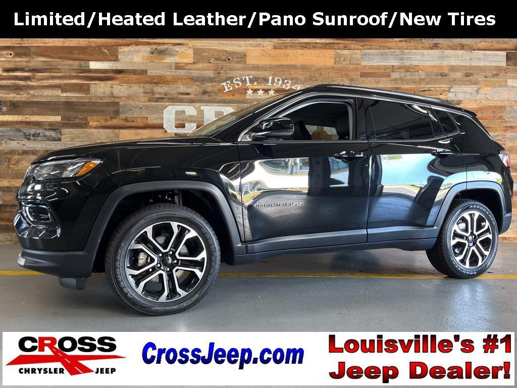 used 2022 Jeep Compass car, priced at $23,540