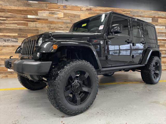 used 2015 Jeep Wrangler Unlimited car, priced at $19,596