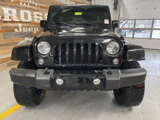 used 2015 Jeep Wrangler Unlimited car, priced at $19,596