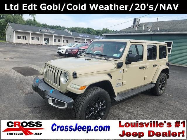 used 2022 Jeep Wrangler Unlimited 4xe car, priced at $34,000