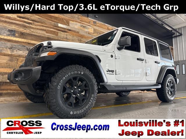 used 2021 Jeep Wrangler car, priced at $32,894