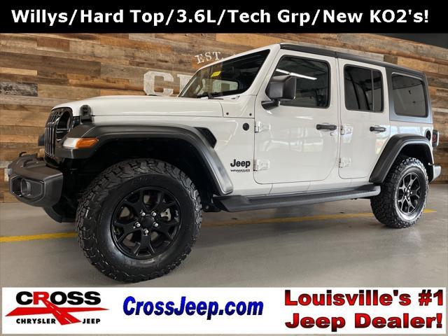 used 2021 Jeep Wrangler car, priced at $31,292