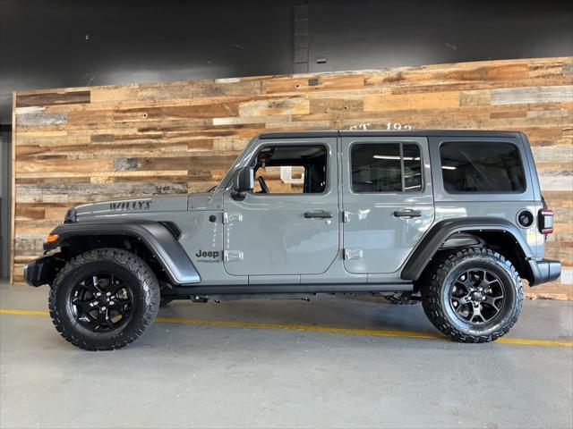 used 2021 Jeep Wrangler car, priced at $33,283