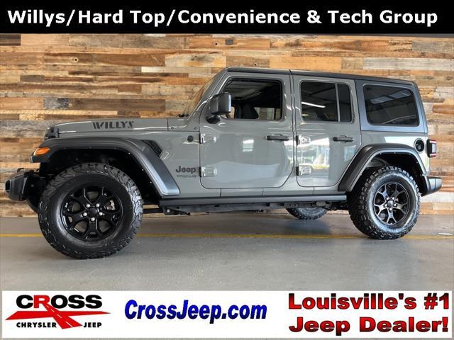 used 2021 Jeep Wrangler car, priced at $33,283