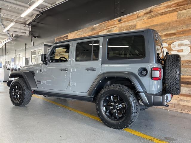 used 2021 Jeep Wrangler car, priced at $33,283