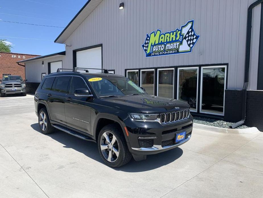 used 2021 Jeep Grand Cherokee L car, priced at $36,900