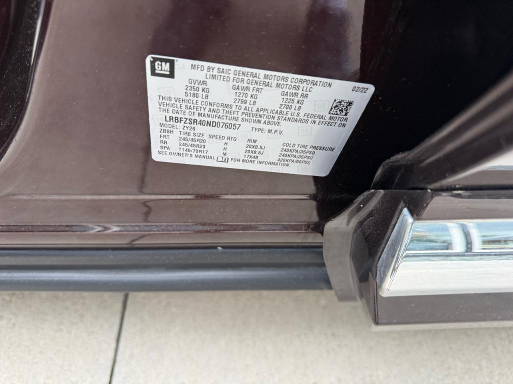 used 2022 Buick Envision car, priced at $29,900