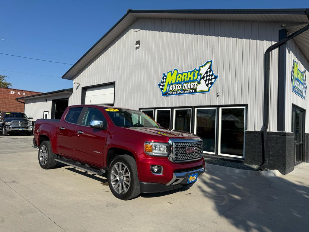 used 2018 GMC Canyon car, priced at $26,900