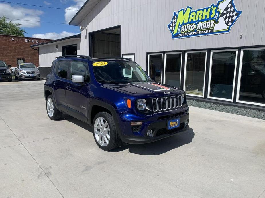 used 2021 Jeep Renegade car, priced at $21,900