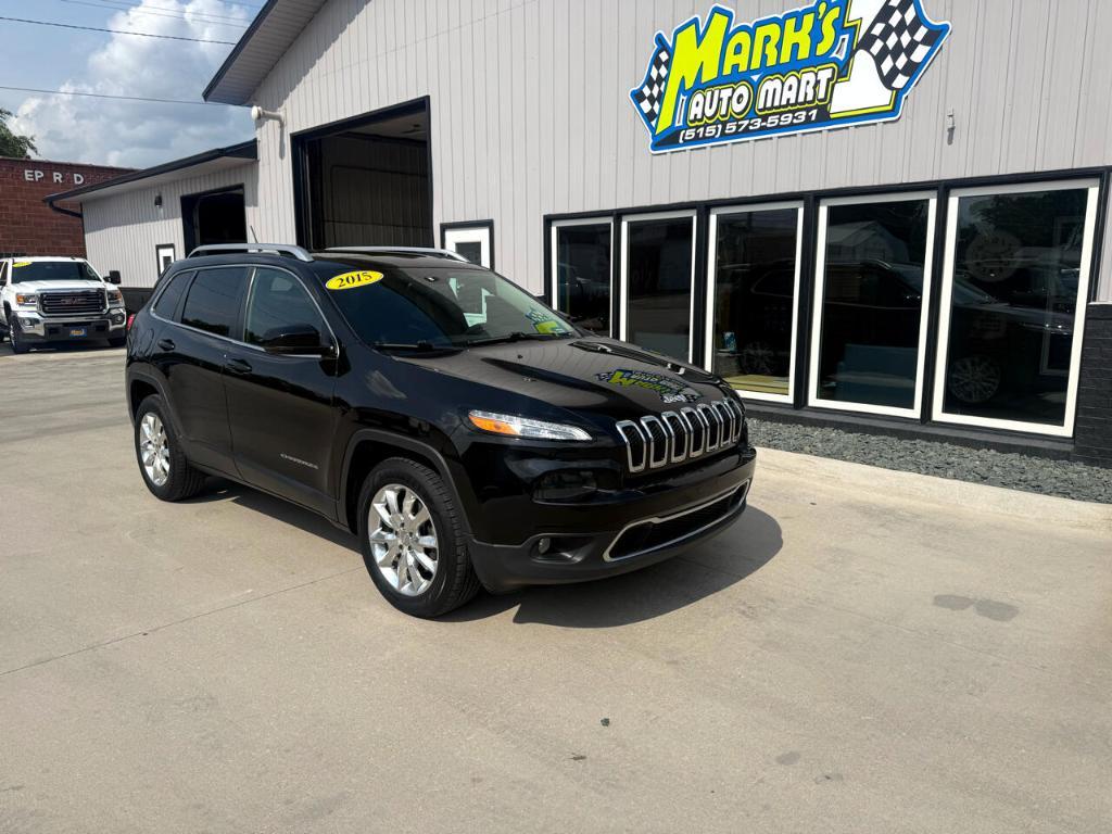 used 2015 Jeep Cherokee car, priced at $13,900