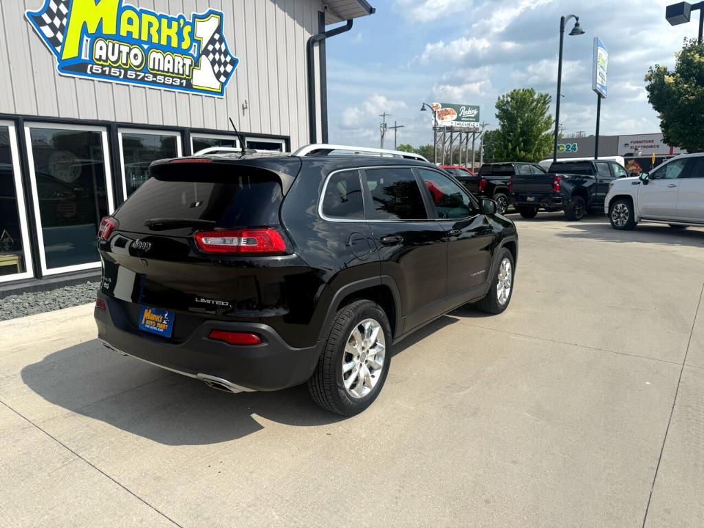 used 2015 Jeep Cherokee car, priced at $13,900