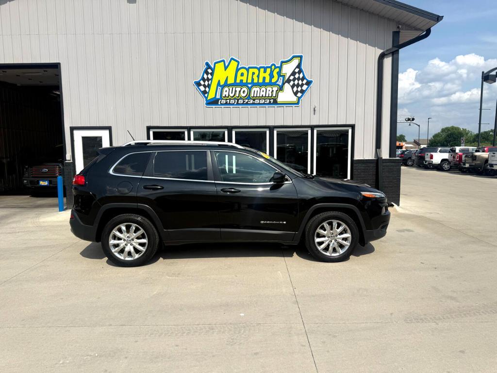 used 2015 Jeep Cherokee car, priced at $13,900