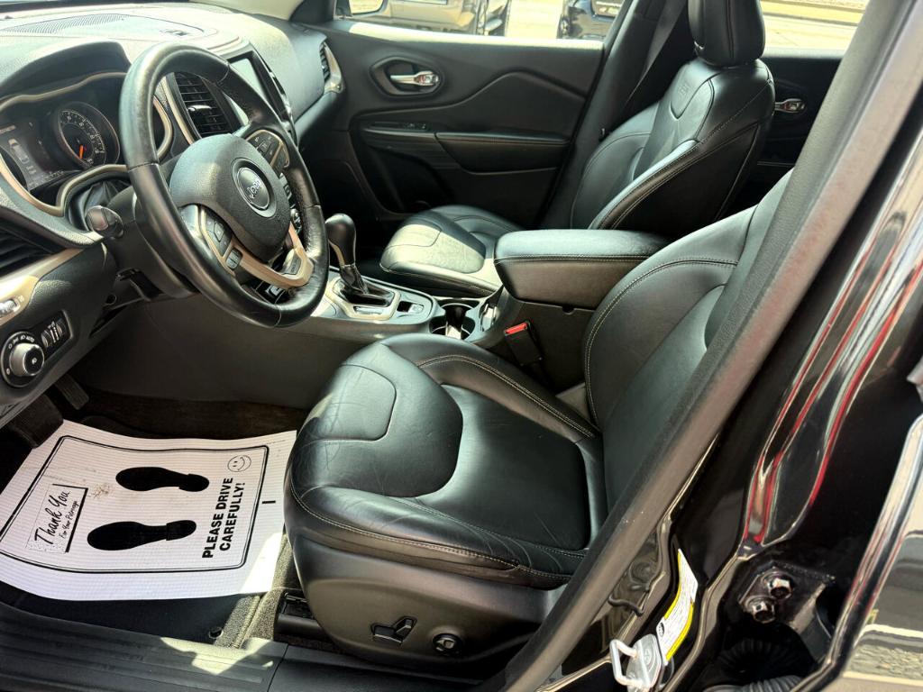 used 2015 Jeep Cherokee car, priced at $13,900