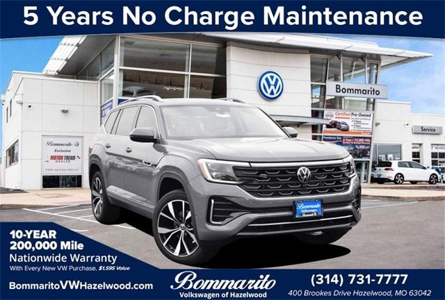 new 2025 Volkswagen Atlas car, priced at $53,348