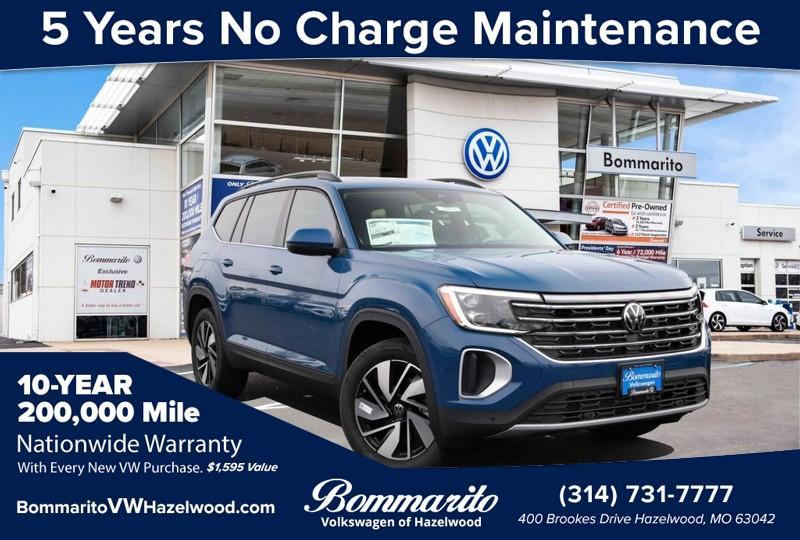 new 2025 Volkswagen Atlas car, priced at $41,729